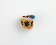 Fragment of inlay. Columnar rod mosaic, Ptolemaic Dynasty or Roman Period, 305 BCE-14 CE. Creator: Unknown