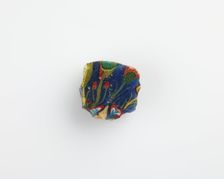 Fragment of inlay. Columnar rod and plate mosaic, Ptolemaic Dynasty or Roman Period, 305BCE-14 CE. Creator: Unknown