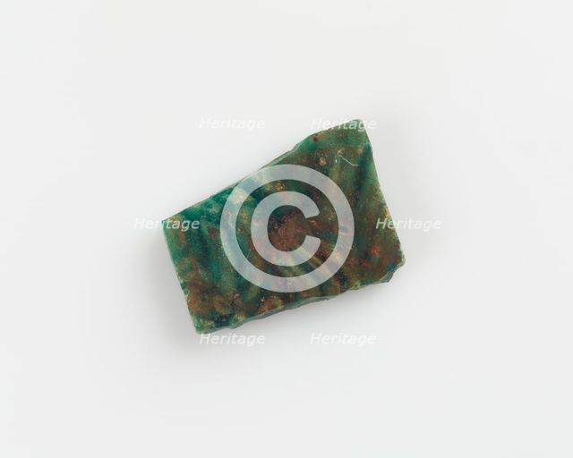 Fragment of inlay, also see F1909.583, Roman period, 1st century or later. Creator: Unknown.