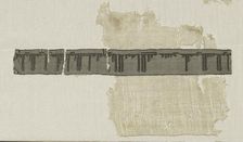 Fragment of Inscription Band, 945-1055. Creator: Unknown