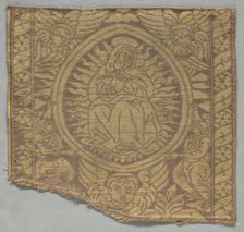 Fragment of Orphrey Band, 1500s. Creator: Unknown