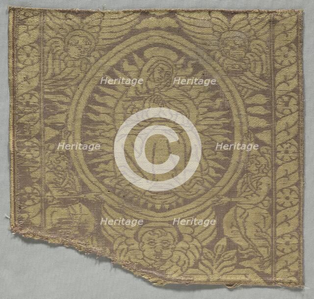 Fragment of Orphrey Band, 1500s. Creator: Unknown.