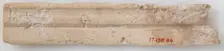 Fragment of Molding, Coptic, 6th-7th century. Creator: Unknown
