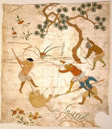 Fragment of Picture, Early Edo (1600-1688). Creator: Unknown