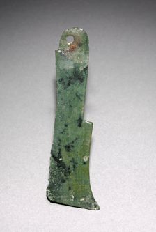 Fragment of Razor, 918-1392. Creator: Unknown