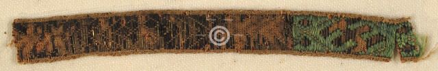 Fragment of Ribbon, Italian, 13th-14th century. Creator: Unknown.