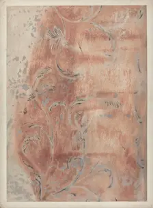Fragment of Wall Decoration, c. 1940. Creator: Michael Lauretano