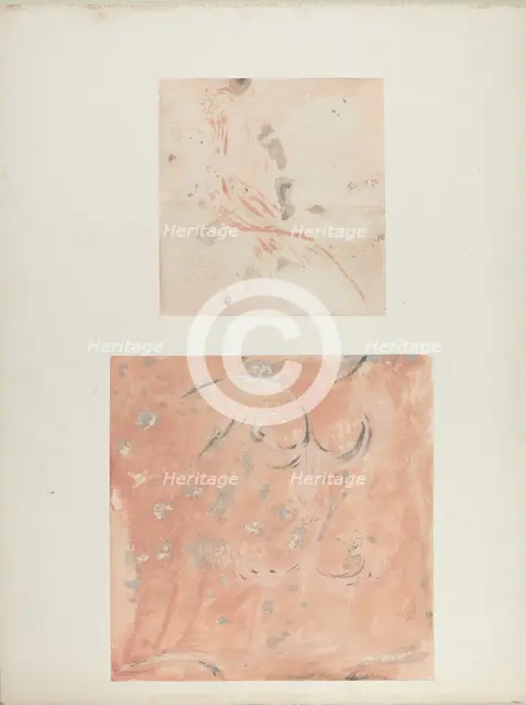 Fragment of Wall Decoration, c. 1940. Creator: Michael Lauretano.