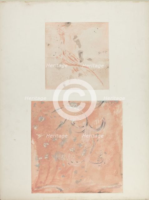 Fragment of Wall Decoration, c. 1940. Creator: Michael Lauretano.