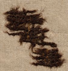 Fragment of Tabby Cloth, 3rd century. Creator: Unknown