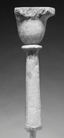 Fragment of the Neck and Mouth of a Funerary Lekythos, 4th century BC. Creator: Unknown