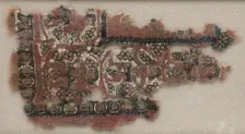 Fragment of the Corner of a Tunic, 400s - 600s. Creator: Unknown