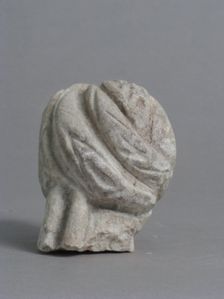 Fragment of the Knot of a Tunic, Coptic, 4th-7th century. Creator: Unknown