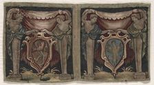 Fragment of Two-Sectioned Tapestry Border, 1500s. Creator: Unknown