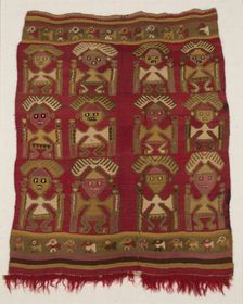 Fragment (Loincloth), Peru, A.D. 1250/1470. Creator: Unknown
