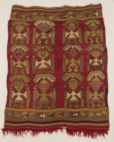 Fragment (Loincloth), Peru, A.D. 1250/1470. Creator: Unknown