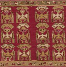 Fragment (Loincloth), Peru, A.D. 1250/1470. Creator: Unknown