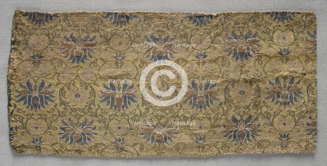 Fragment, late 1600s. Creator: Unknown.