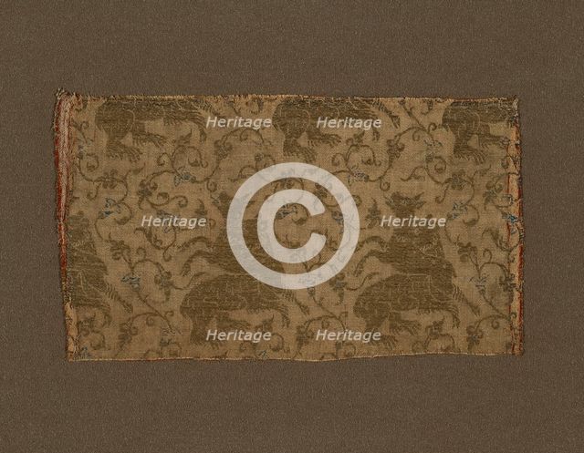 Fragment, Lucca, 1350/1400. Creator: Unknown.