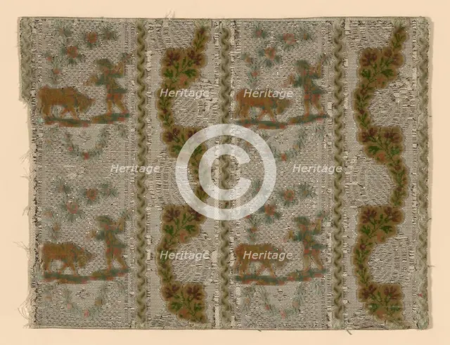 Fragment, Lyons, 1775/1800. Creator: Unknown.