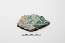 Fragment moulded in high relief, Saljuq period, early 13th century. Creator: Unknown
