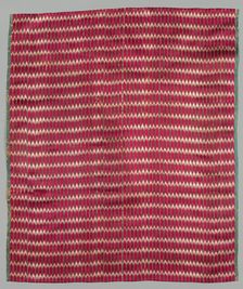 Fragment (Mashru: Textile made for Muslim Market), 1800s - early 1900s. Creator: Unknown