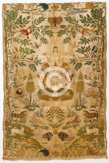 Fragment; 'Master of The Pagan Paradise', probably 1675-1725. Creator: Unknown.