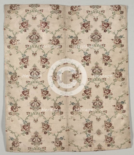 Fragment, mid 1700s. Creator: Unknown.