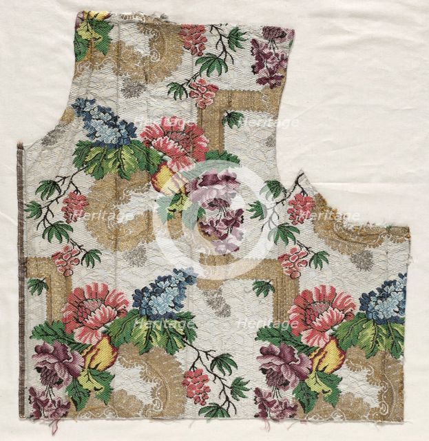 Fragment, mid-18th century. Creator: Unknown.