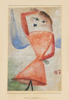 Fragment No. 67 (Angel), 1930. Creator: Klee, Paul (1879-1940)