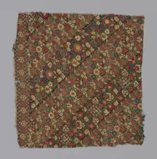 Fragment (Nakshe), Iran, 1875/1900. Creator: Unknown