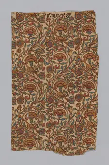 Fragment, Netherlands, 19th century. Creator: Unknown