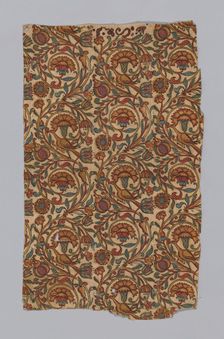 Fragment, Netherlands, 19th century. Creator: Unknown
