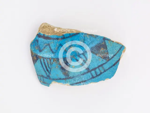 Fragment, New Kingdom, 1196-1070 BCE. Creator: Unknown.