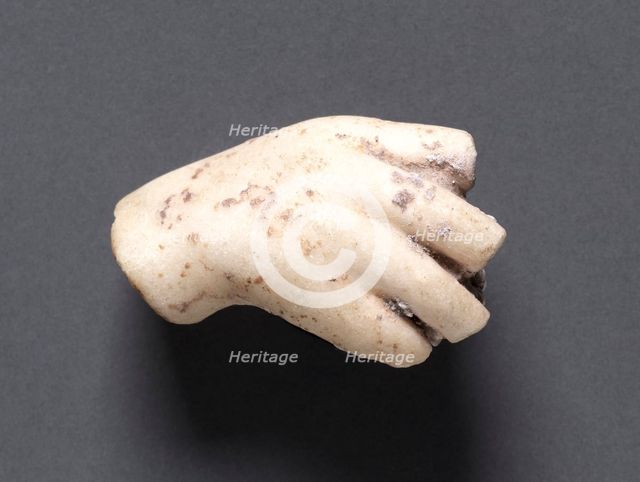 Fragment sent with "Dancing Lady": Fragment of a Proper Right Hand, c. 50 BC. Creator: Unknown.