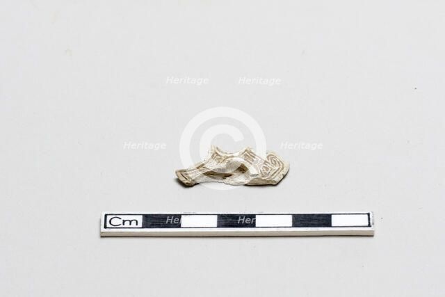 Fragment, Shang dynasty, ca. 1600 - ca. 1050 BCE. Creator: Unknown.