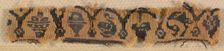Fragment, Sleeve Ornament from a Tunic, 500s - early 600s. Creator: Unknown