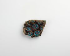 Fragment, slightly concave, Ptolemaic Dynasty or Roman period, 100 BCE-100 CE. Creator: Unknown