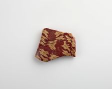 Fragment, slightly concave, Ptolemaic Dynasty or Roman period, 200 BCE-100 CE. Creator: Unknown