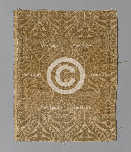 Fragment, Spain, 1600/1650. Creator: Unknown.