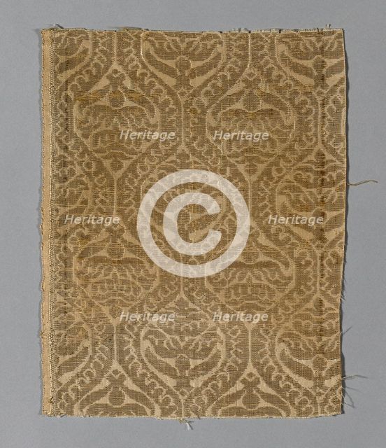 Fragment, Spain, 1600/1650. Creator: Unknown.