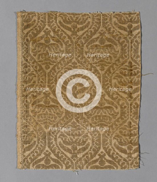 Fragment, Spain, 1600/1650. Creator: Unknown.