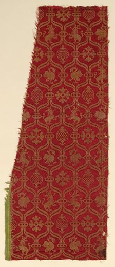 Fragment, Spain, 16th century. Creator: Unknown