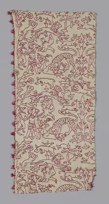 Fragment, Spain, 16th century. Creator: Unknown