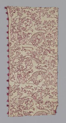 Fragment, Spain, 16th century. Creator: Unknown