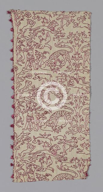 Fragment, Spain, 16th century. Creator: Unknown.