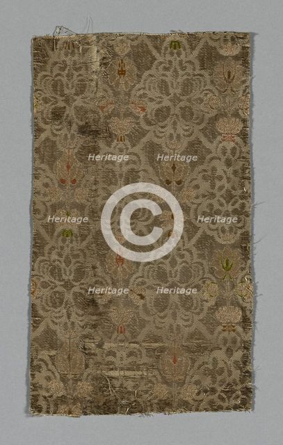 Fragment, Spain, 17th century. Creator: Unknown.