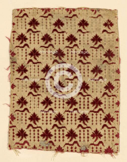 Fragment, Spain, 18th century. Creator: Unknown.