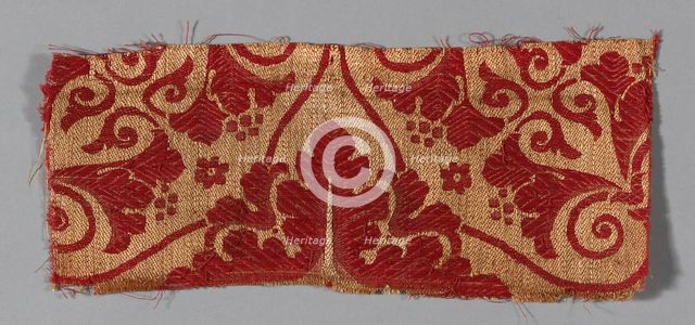 Fragment, Spain, 19th century. Creator: Unknown.