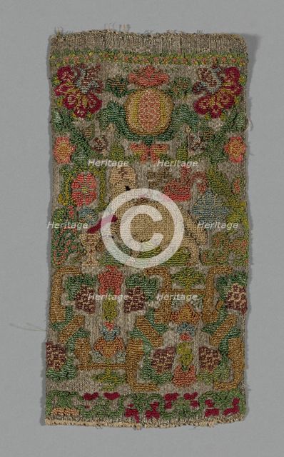 Fragment, Spain, 19th century. Creator: Unknown.